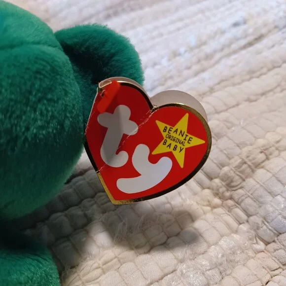 1997 Erin the Bear TY Original Beanie Baby - Picture 2 of 8